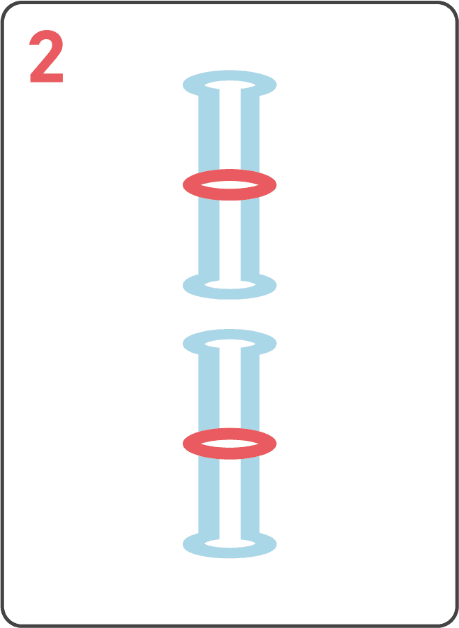Bamboo 2 mahjong tile