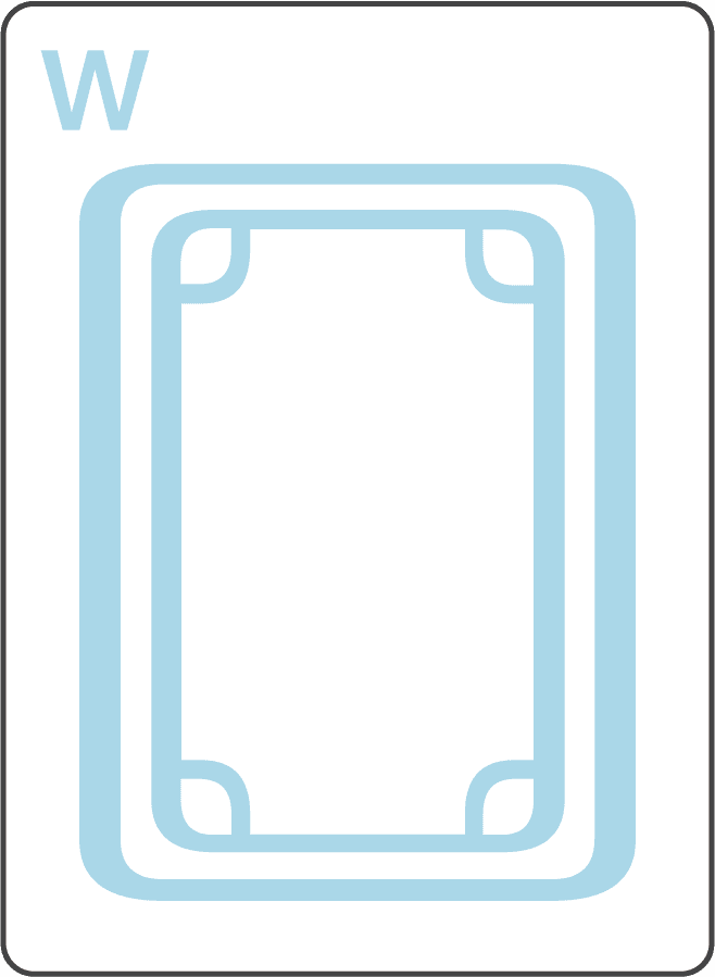 White dragon mahjong tile